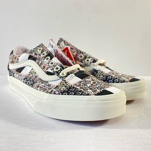 Vans Old Skool Patchwork Floral Marshmallow Sneakers